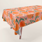 Fresh tangerines Tablecloth Gallery Image 1