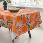 Fresh tangerines Tablecloth Gallery Image 3