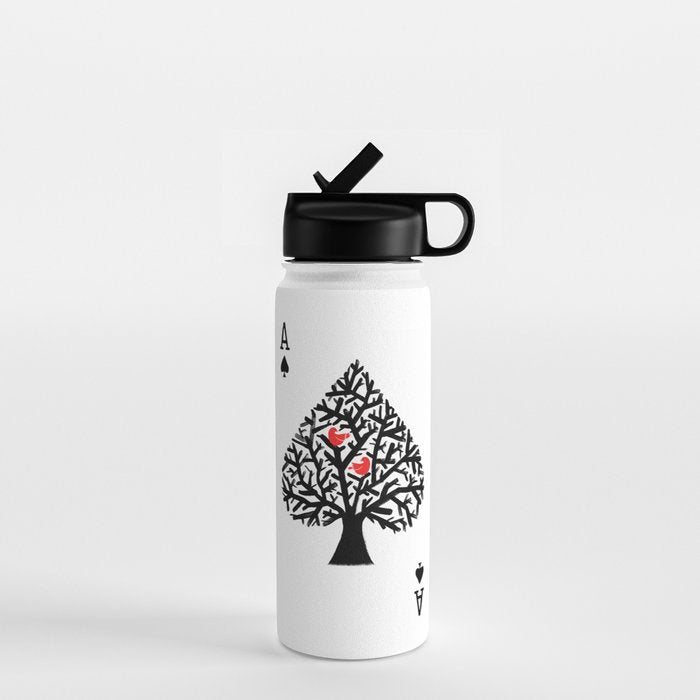 Ace of spade Water Bottle Gallery Image 1
