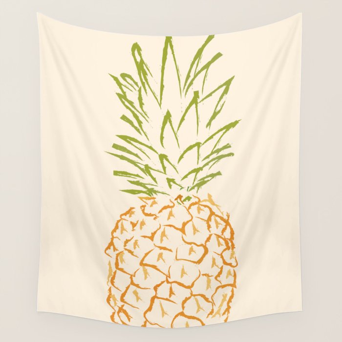 Pineapple Wall Tapestry Gallery Image 1