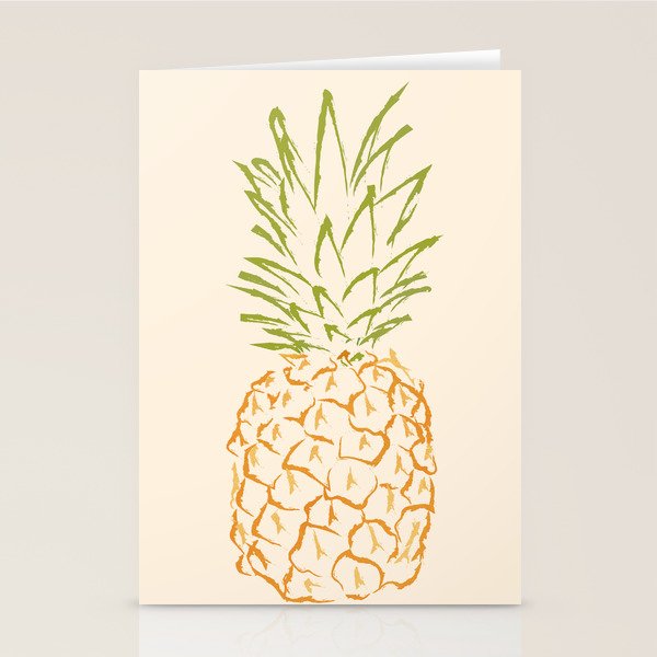 Pineapple Stationery Card Gallery Image 2