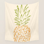 Pineapple Wall Tapestry Gallery Image 4