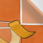 Old Fashioned Mermaid Cocktail Illustration Wall Tapestry Gallery Image 3