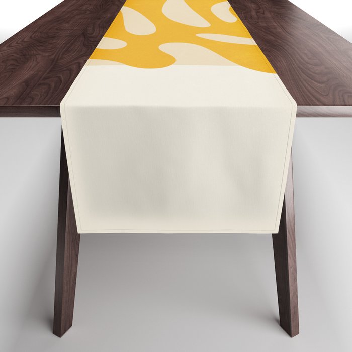 Sun Leaf 2: Matisse Edition | Mid Century Series Table Runner Gallery Image 1