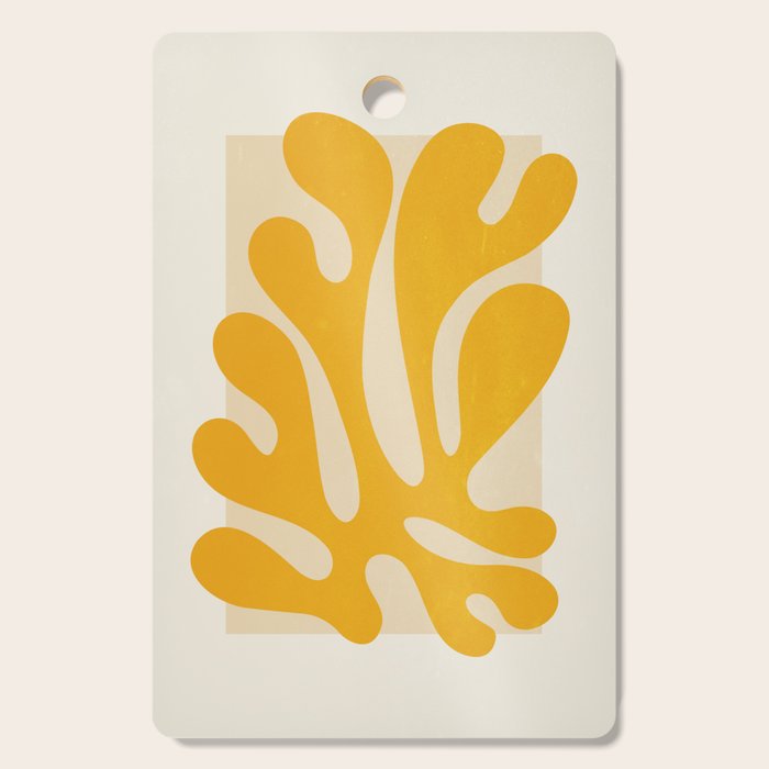 Sun Leaf 2: Matisse Edition | Mid Century Series Cutting Board Gallery Image 1
