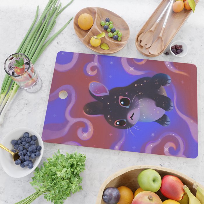 The year of black rabbit Cutting Board Gallery Image 2