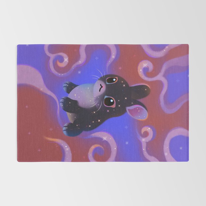The year of black rabbit Rug Gallery Image 2