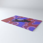 The year of black rabbit Rug Gallery Image 3