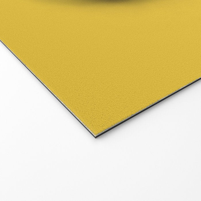  Seaglass on mustard, japandi minimalist Welcome Mat Gallery Image 2