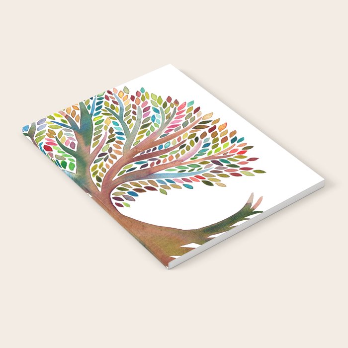 Tree of Life Watercolor - Rainbow Palette Notebook Gallery Image 2