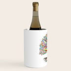 Tree of Life Watercolor - Rainbow Palette Wine Chiller Gallery Image 2