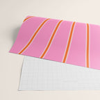 Sun Print Sunrise Pink And Orange Colors Sunshine Retro Sun Wall Art Vintage Boho Abstract Decor Wrapping Paper Gallery Image 2
