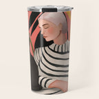 The Cat and the Calm Travel Mug Gallery Image 1