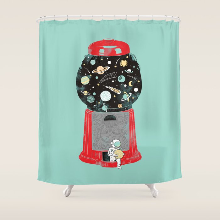 My childhood universe Shower Curtain Gallery Image 1