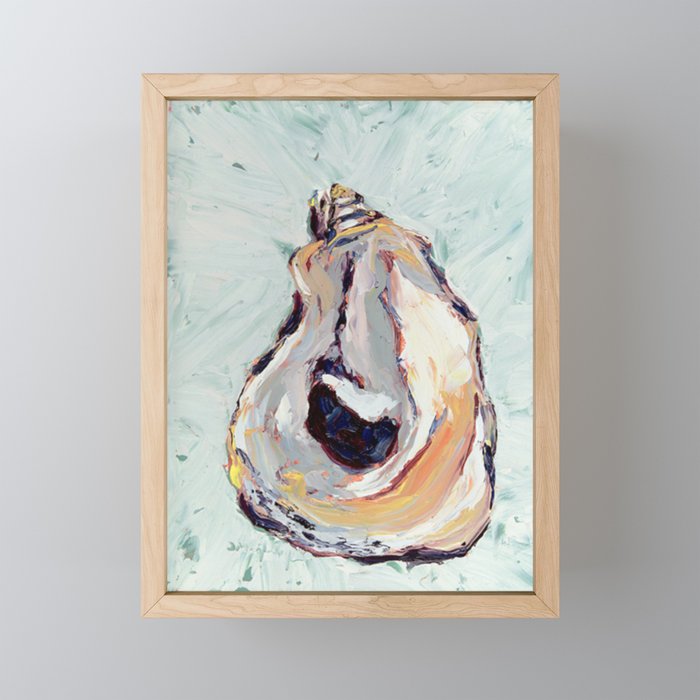 Oyster shell Mini Art Print Gallery Image 1