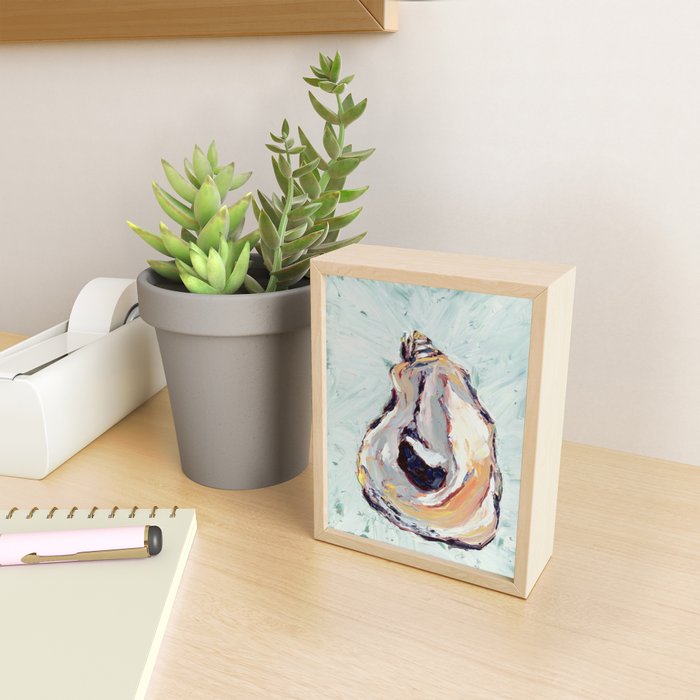 Oyster shell Mini Art Print Gallery Image 2