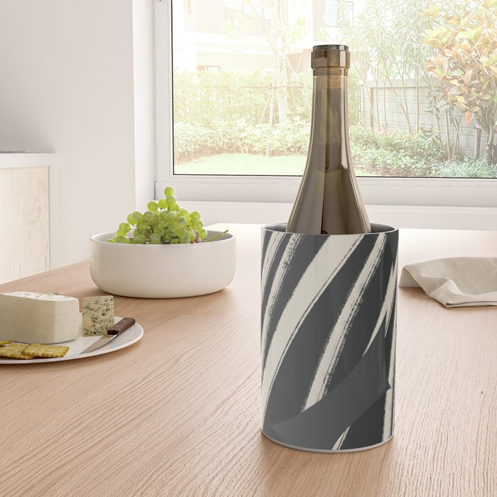 Bold Shapes NO.3 | Black Wine Chiller Gallery Image 4
