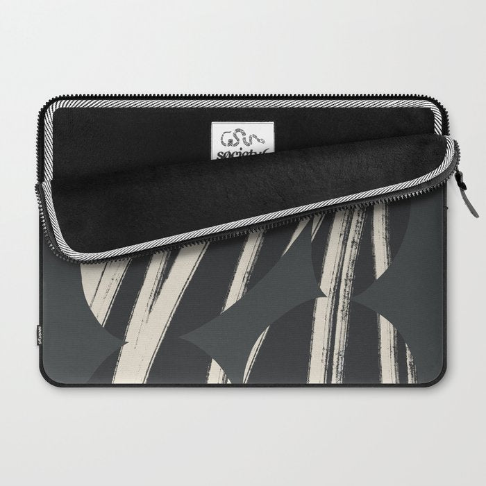 Bold Shapes NO.3 | Black Laptop Sleeve Gallery Image 2