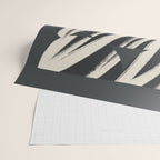 Bold Shapes NO.3 | Black Wrapping Paper Gallery Image 2