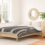 Bold Shapes NO.3 | Black Duvet Cover Gallery Image 2