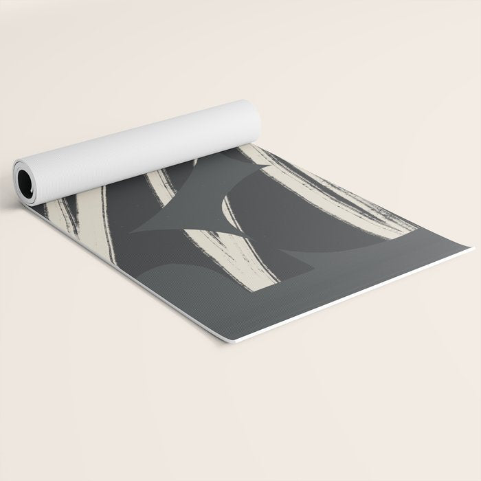 Bold Shapes NO.3 | Black Yoga Mat Gallery Image 2