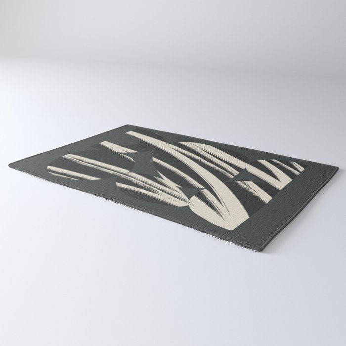 Bold Shapes NO.3 | Black Rug Gallery Image 3