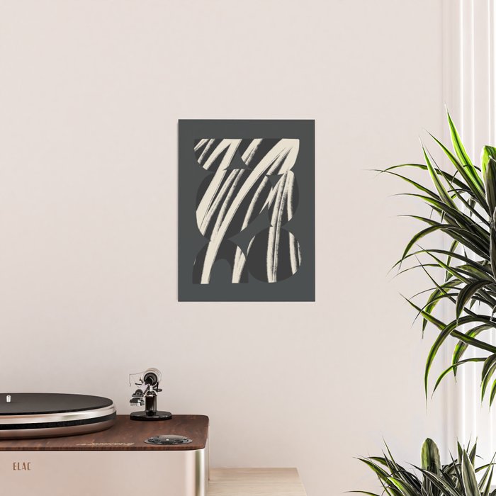 Bold Shapes NO.3 | Black Poster Gallery Image 2