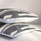 Bold Shapes NO.3 | Black Pillow Sham Gallery Image 3