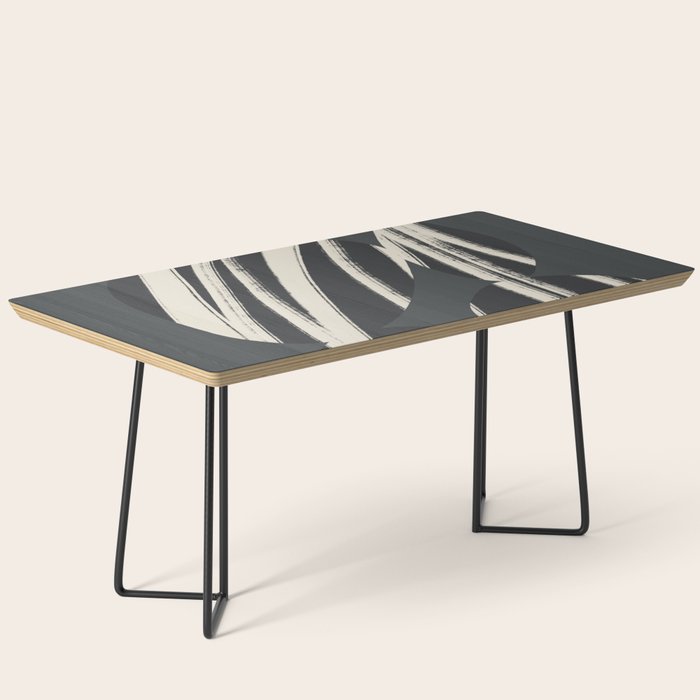 Bold Shapes NO.3 | Black Coffee Table Gallery Image 1