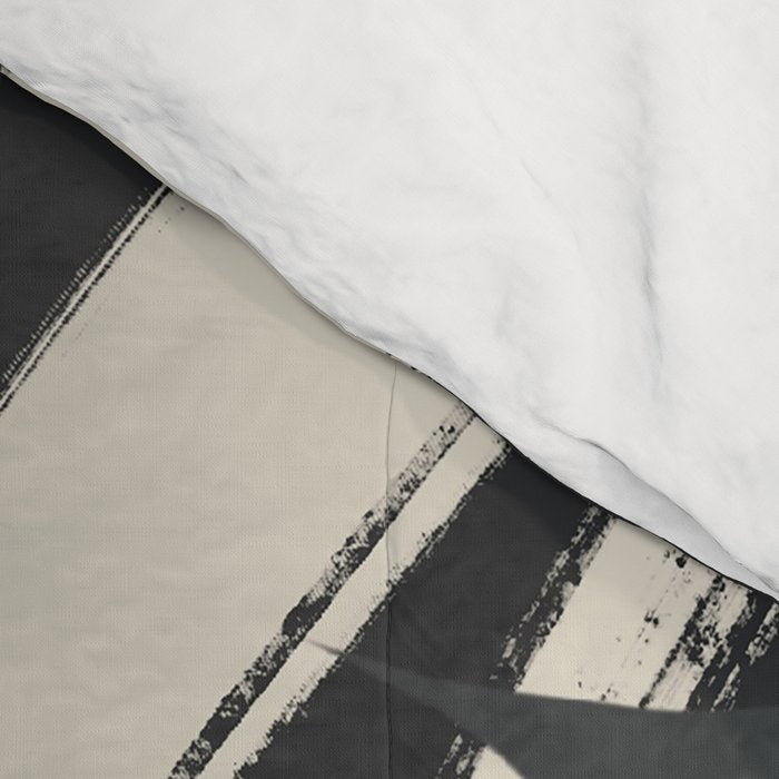 Bold Shapes NO.3 | Black Comforter Gallery Image 4
