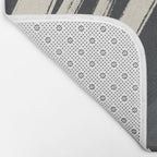 Bold Shapes NO.3 | Black Bath Mat Gallery Image 2