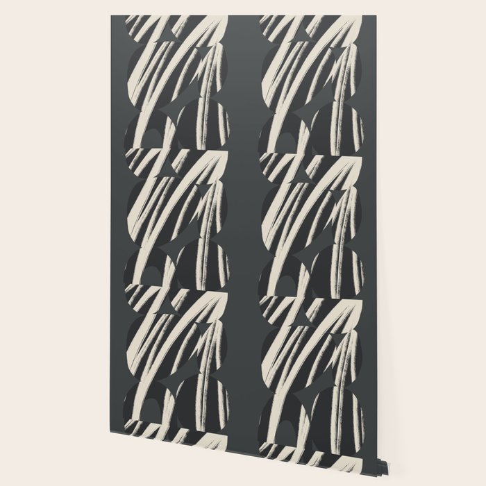 Bold Shapes NO.3 | Black Wallpaper Gallery Image 2