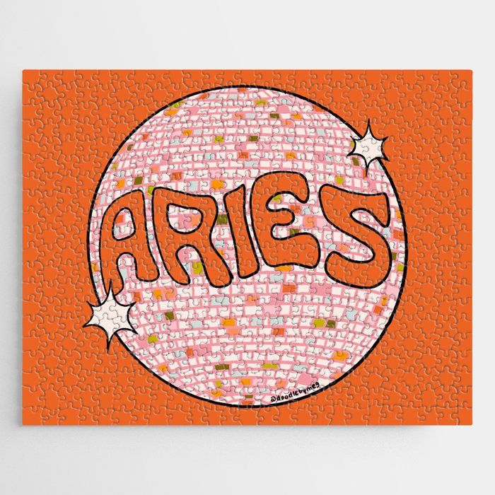 Aries Disco Ball Jigsaw Puzzle Gallery Image 1