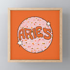 Aries Disco Ball Mini Art Print Gallery Image 1