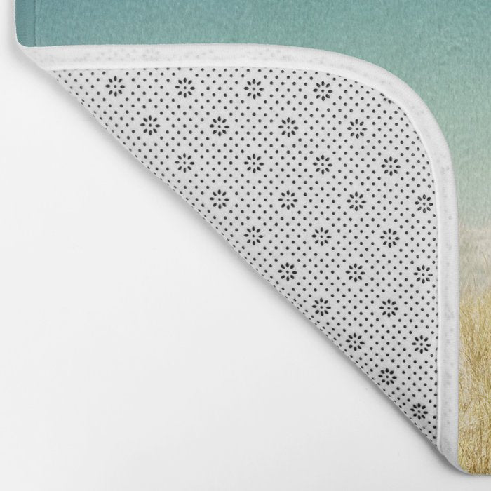 Calm - lake michigan travel photography beach blue Bath Mat Gallery Image 2