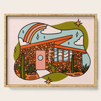 Cancer Mid Century House Serving Tray Gallery Image 1