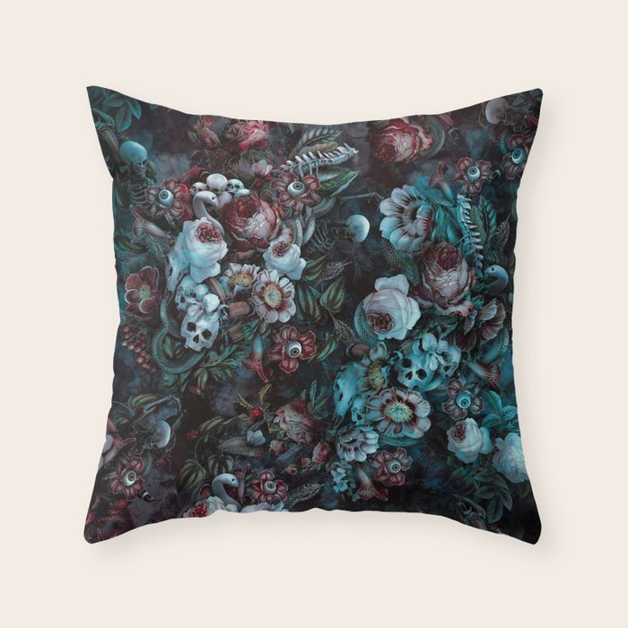Eyes of Darkness Throw Pillow Gallery Image 6