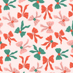Playful Scattered Coquette Bows Festive Green Red and Pink Coffee Mug Gallery Image 2
