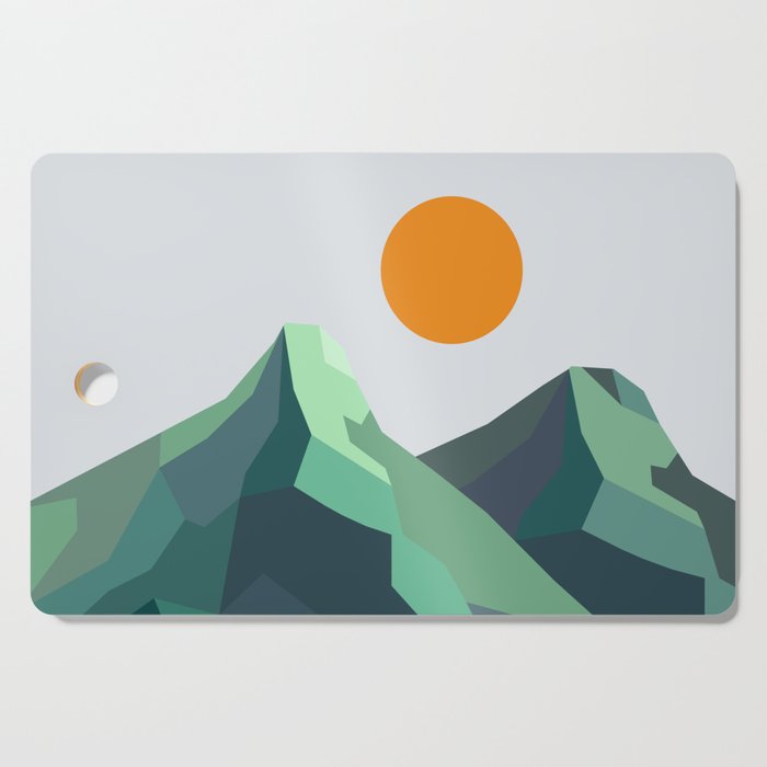 Abstract Landscape 30B Cutting Board Gallery Image 1