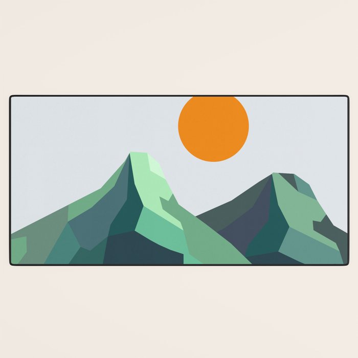 Abstract Landscape 30B Desk Mat Gallery Image 3