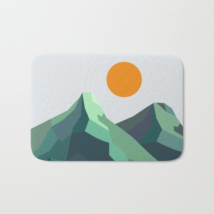 Abstract Landscape 30B Bath Mat Gallery Image 1