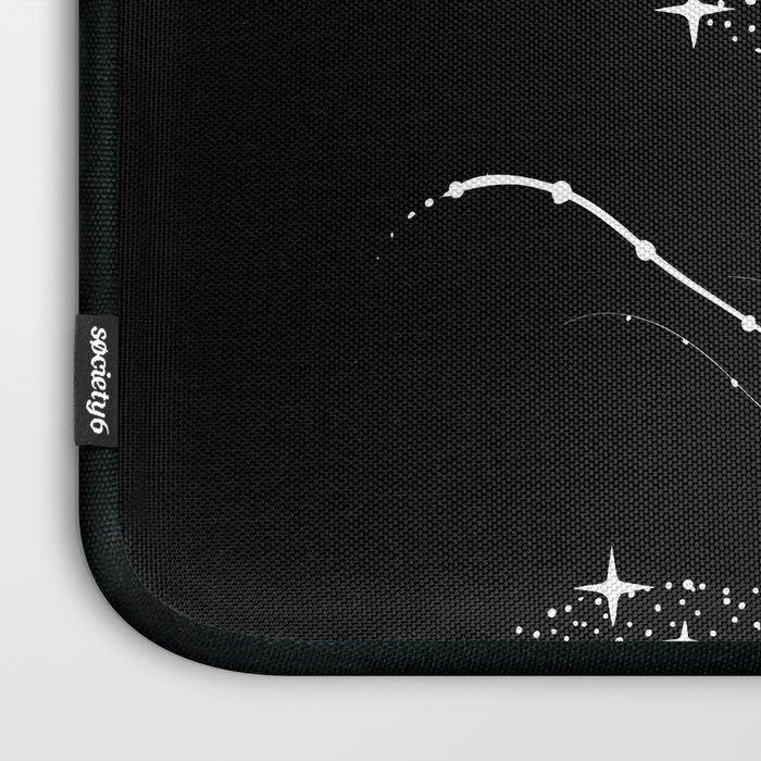 starry jellyfish (Black Version) Laptop Sleeve Gallery Image 3