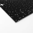 starry jellyfish (Black Version) Welcome Mat Gallery Image 2
