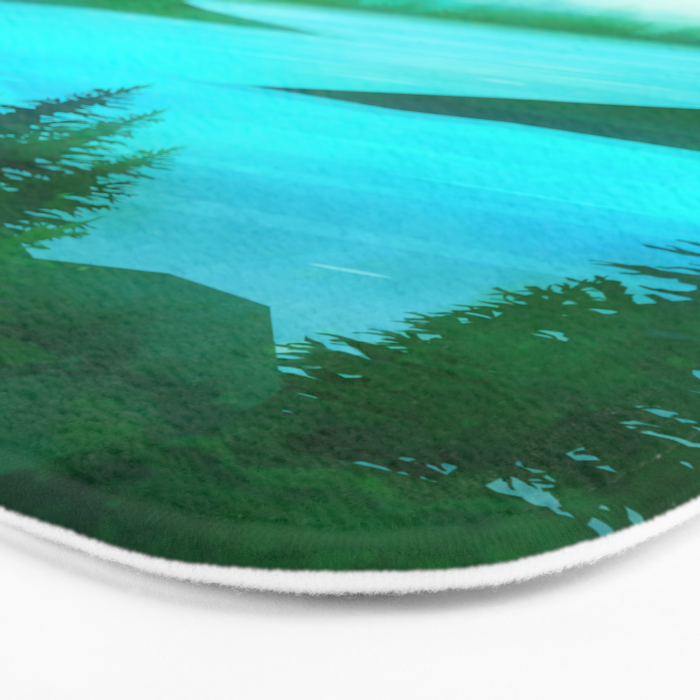 Lake Morning Bath Mat Gallery Image 3