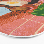 Hippie Girl Bath Mat Gallery Image 3