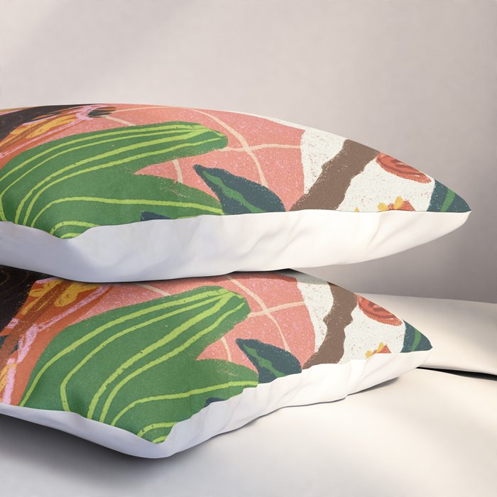 Hippie Girl Pillow Sham Gallery Image 3