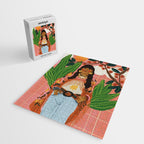 Hippie Girl Jigsaw Puzzle Gallery Image 2