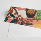 Hippie Girl Wrapping Paper Gallery Image 2