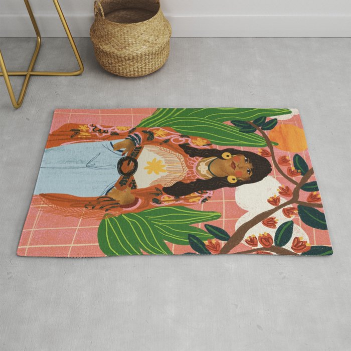 Hippie Girl Rug Gallery Image 1