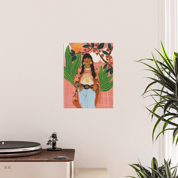Hippie Girl Poster Gallery Image 2